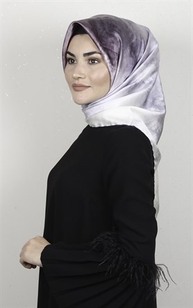 Piramit Dijital Eşarp 1351-7