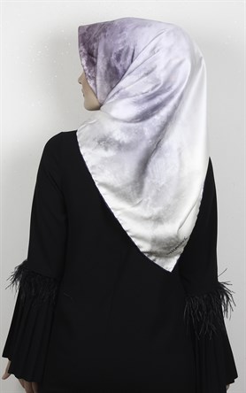 Piramit Dijital Eşarp 1351-7