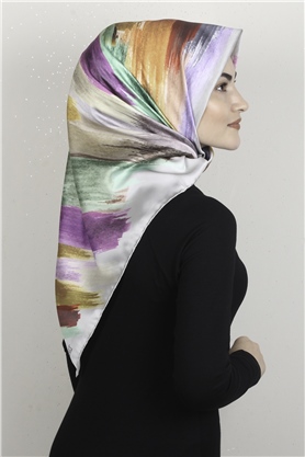 Piramit Dijital Eşarp 1352-1 Taş 