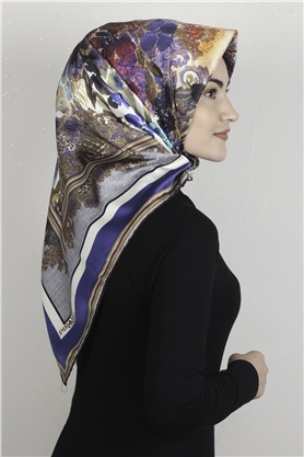 Piramit Dijital Eşarp 1354-12