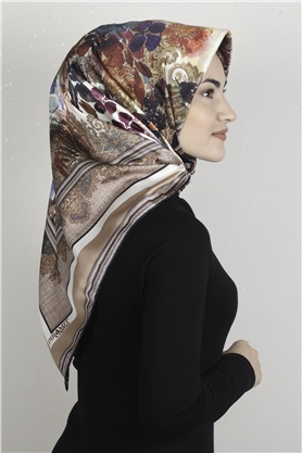 Piramit Dijital Eşarp 1354-3