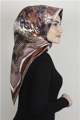 Piramit Dijital Eşarp 1354-5 