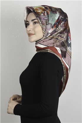 Piramit Dijital Eşarp 1354-5 