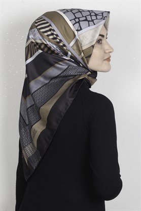 Piramit Dijital Eşarp 1356-11