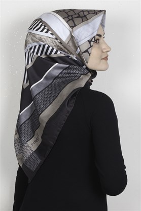 Piramit Dijital Eşarp 1356-12