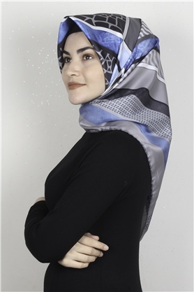 Piramit Dijital Eşarp 1356-13