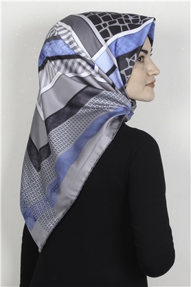 Piramit Dijital Eşarp 1356-13