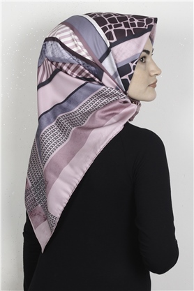 Piramit Dijital Eşarp 1356-7