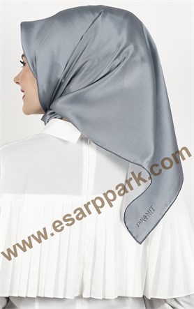 Piramit Düz İpek Eşarp 1860-1