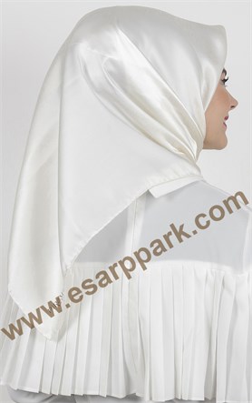 Piramit Düz İpek Eşarp 1860-10