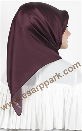 Piramit Düz İpek Eşarp 1860-13