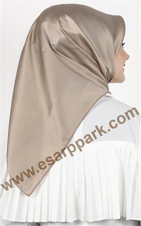 Piramit Düz İpek Eşarp 1860-14