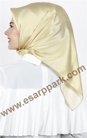 Piramit Düz İpek Eşarp 1860-15