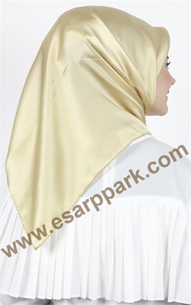 Piramit Düz İpek Eşarp 1860-15