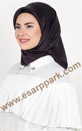 Piramit Düz İpek Eşarp 1860-18