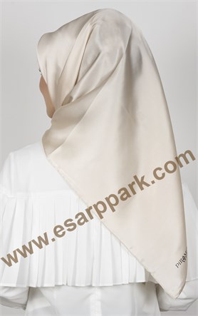 Piramit Düz İpek Eşarp 1860-22