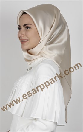 Piramit Düz İpek Eşarp 1860-22