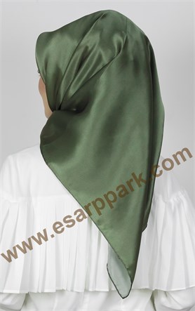 Piramit Düz İpek Eşarp 1860-23