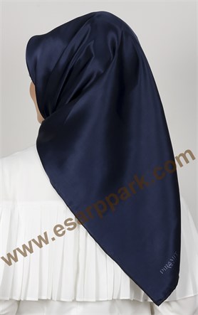 Piramit Düz İpek Eşarp 1860-24