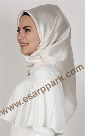 Piramit Düz İpek Eşarp 1860-26