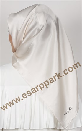 Piramit Düz İpek Eşarp 1860-26