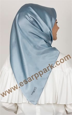 Piramit Düz İpek Eşarp 1860-27