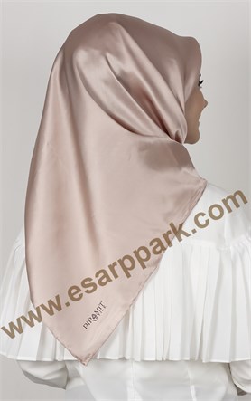 Piramit Düz İpek Eşarp 1860-28