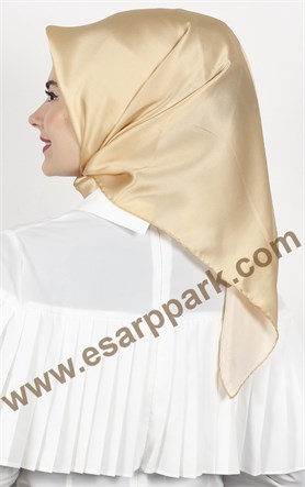 Piramit Düz İpek Eşarp 1860-3