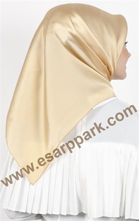 Piramit Düz İpek Eşarp 1860-3