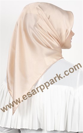 Piramit Düz İpek Eşarp 1860-5