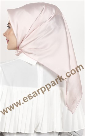 Piramit Düz İpek Eşarp 1860-6