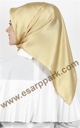 Piramit Düz İpek Eşarp 1860-8