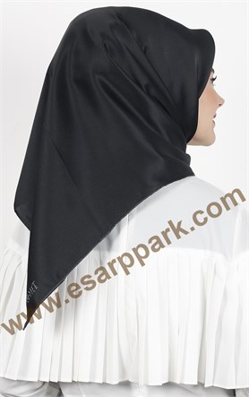 Piramit Düz İpek Eşarp 1860-9