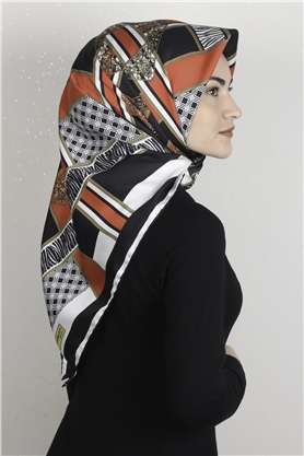 Piramit Eşarp 11338-3