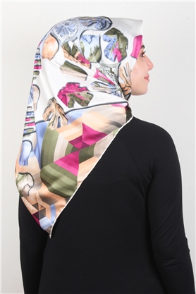 Piramit Eşarp 4653-158