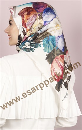 Piramit İpek Eşarp 1855-1