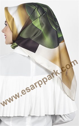 Piramit İpek Eşarp 1856-11