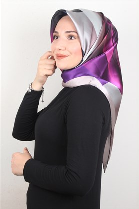 Piramit İpek Eşarp 1856-14