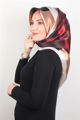 Piramit İpek Eşarp 1856-5