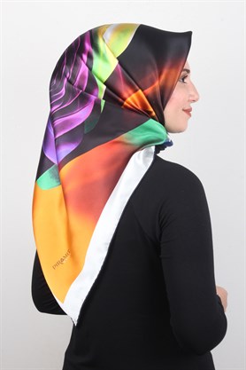 Piramit İpek Eşarp 1856-9