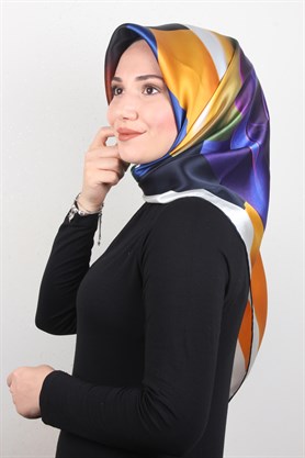 Piramit İpek Eşarp 1856-9