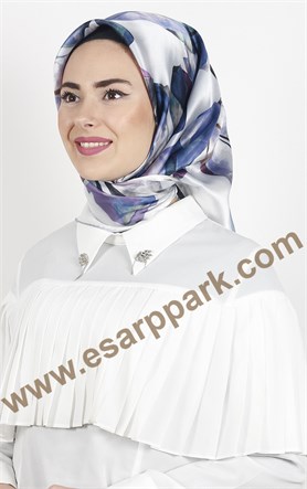 Piramit İpek Eşarp 1857-6