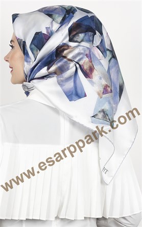 Piramit İpek Eşarp 1857-6