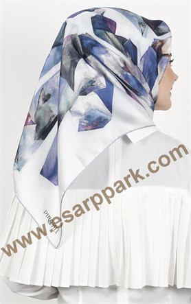 Piramit İpek Eşarp 1857-6