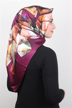 Piramit İpek Eşarp 1857-9