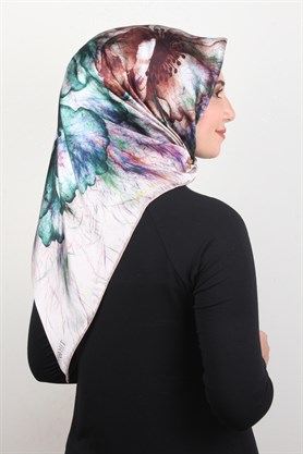 Piramit İpek Eşarp 1858-1