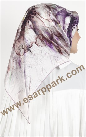 Piramit İpek Eşarp 1858-4