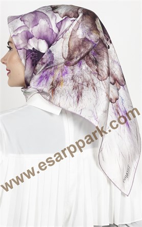 Piramit İpek Eşarp 1858-4