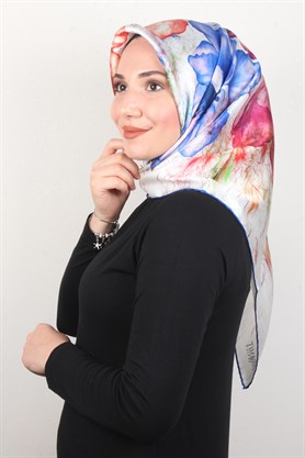 Piramit İpek Eşarp 1858-6
