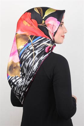 Piramit İpek Eşarp 1859-5